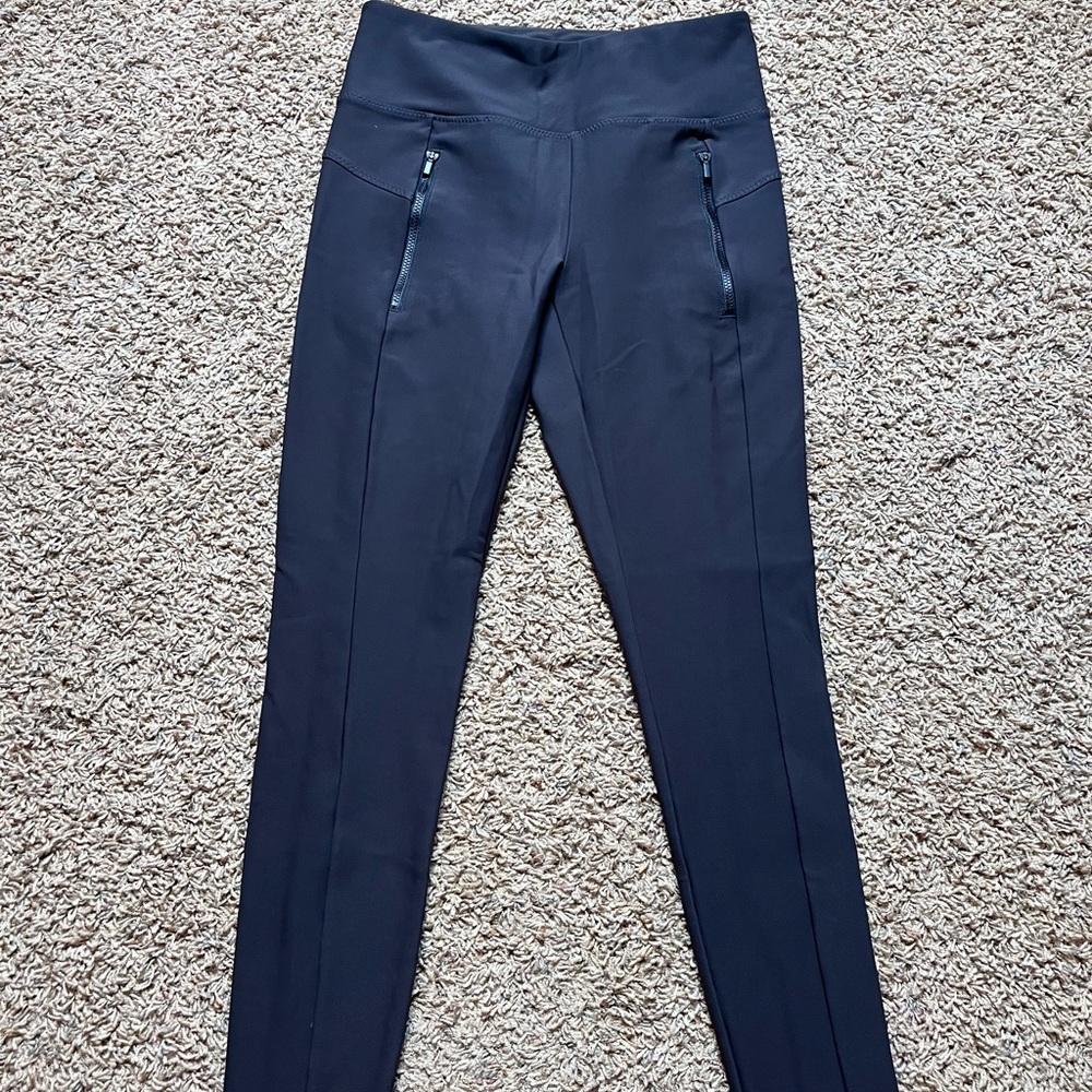 Womens Athleta Stellar Tight Cropped Pants Brown Size XS IL:R